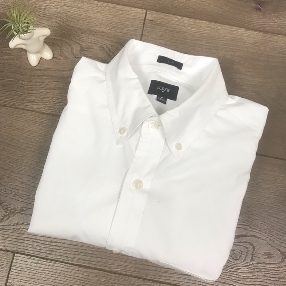 j crew white dress shirt